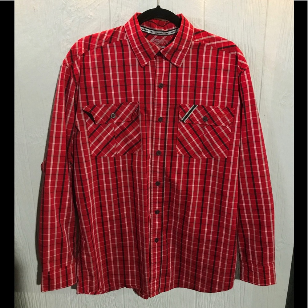 Polaris RZR Long Sleeve Button Up